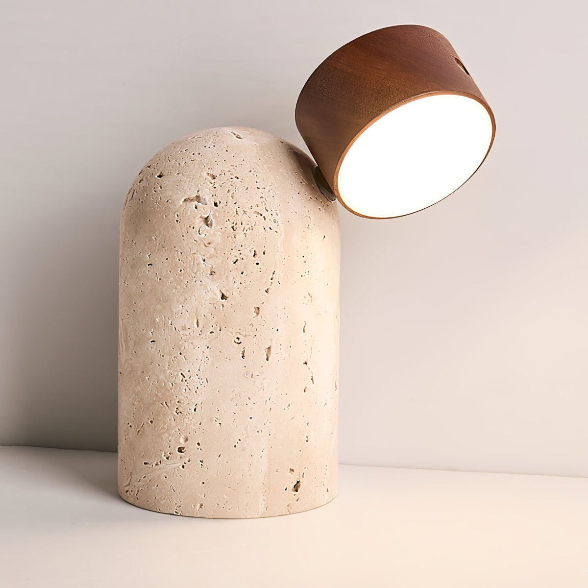 Capsule Stone Table Lamp