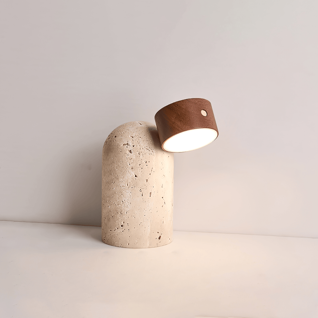 Capsule Stone Table Lamp