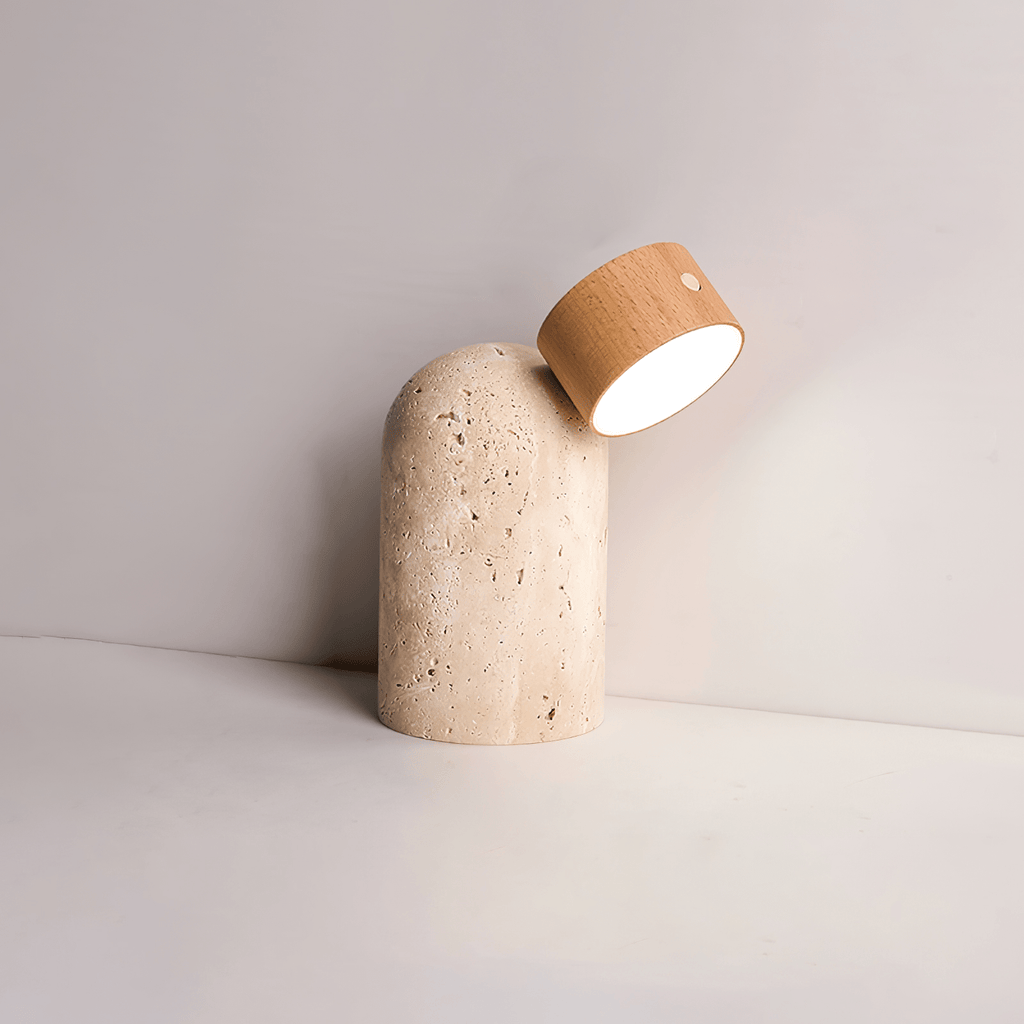 Capsule Stone Table Lamp