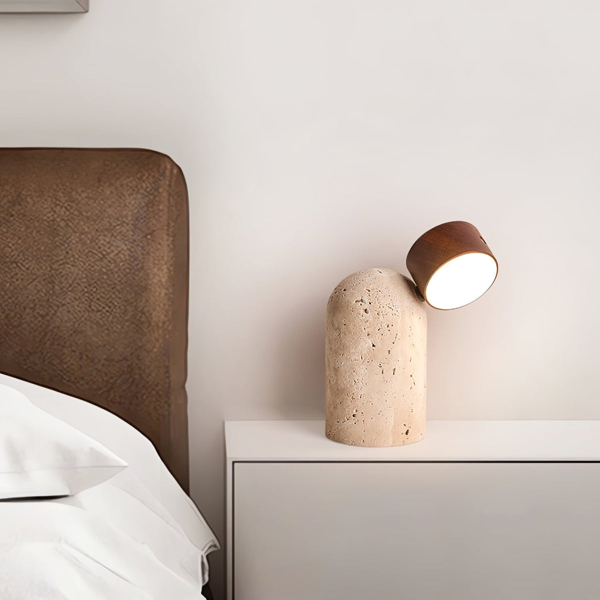 Capsule Stone Table Lamp