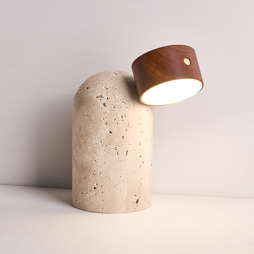 Capsule Stone Table Lamp
