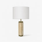 Colonnade Travertine Table Lamp