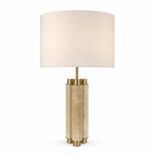 Colonnade Travertine Table Lamp