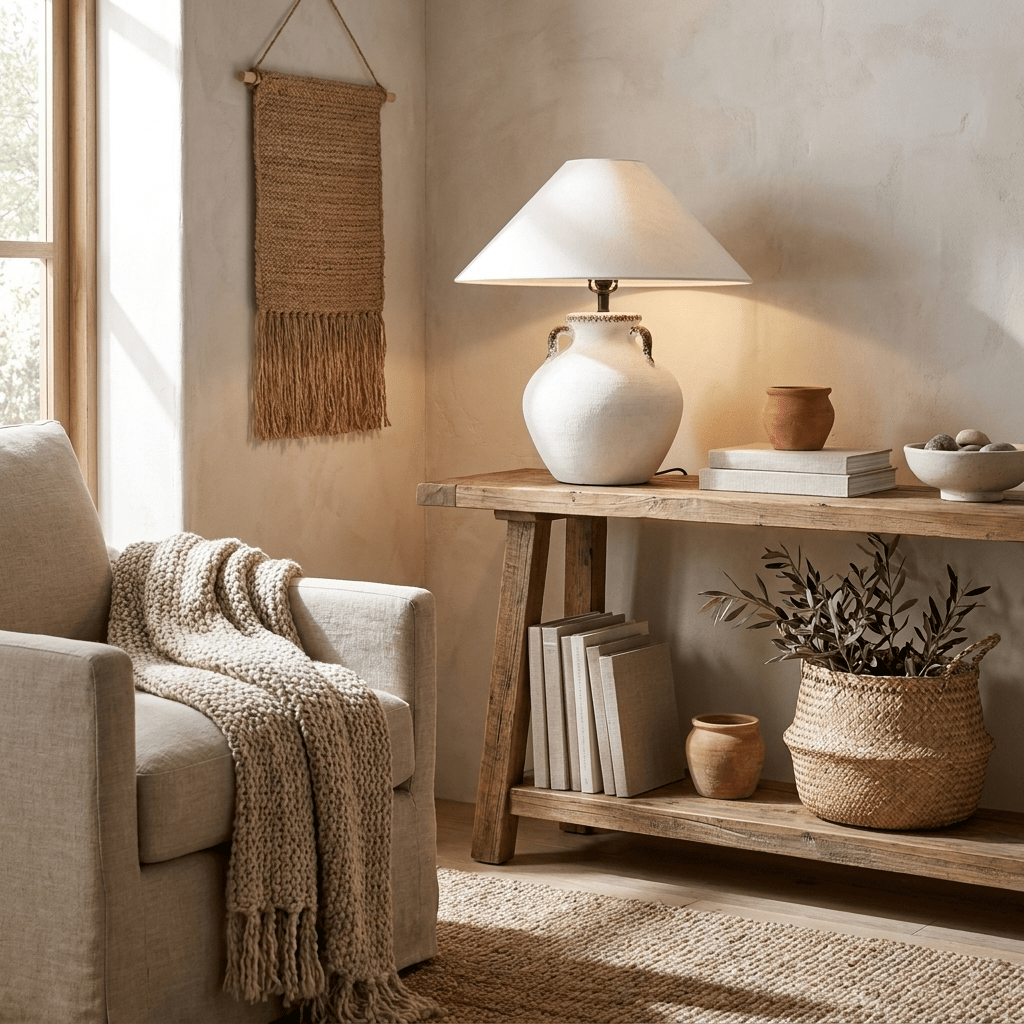 Calanca Ceramic Table Lamp