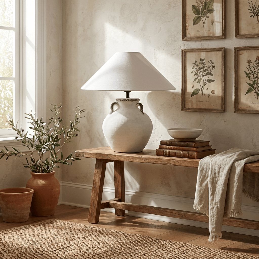 Calanca Ceramic Table Lamp