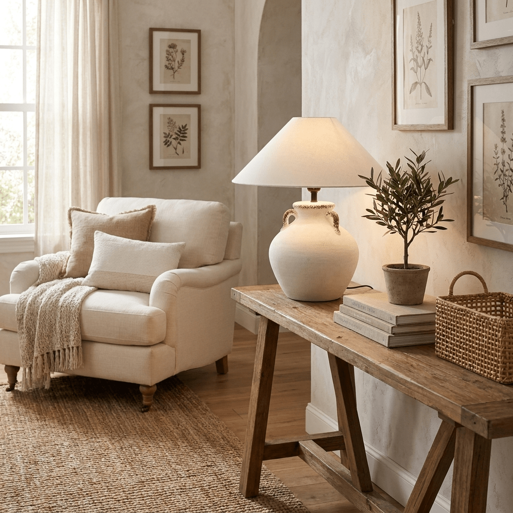 Calanca Ceramic Table Lamp