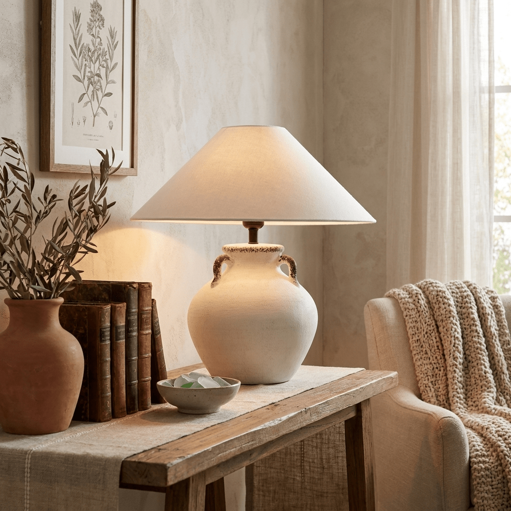 Calanca Ceramic Table Lamp