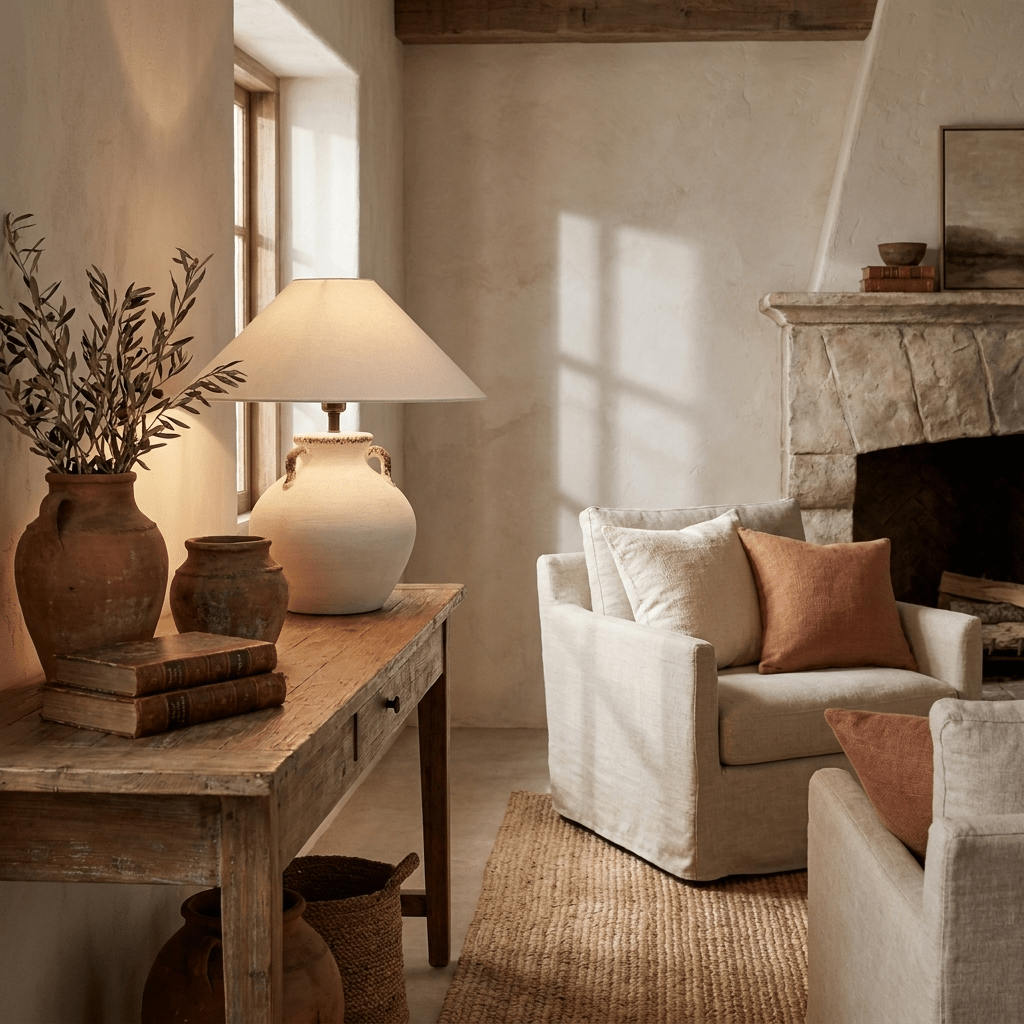 Calanca Ceramic Table Lamp