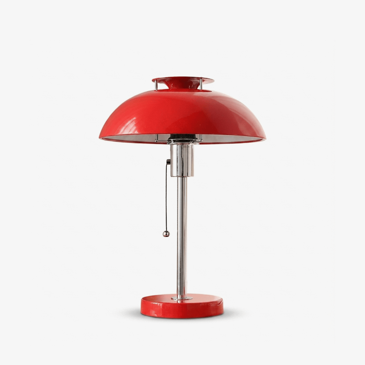 Domo Chrome Mushroom Table Lamp