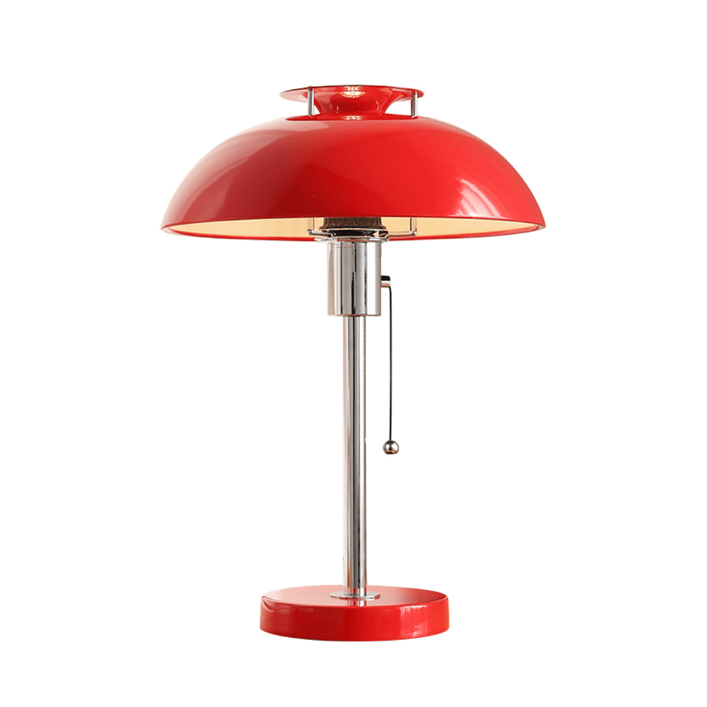 Domo Chrome Mushroom Table Lamp