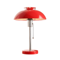 Domo Chrome Mushroom Table Lamp