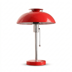 Domo Chrome Mushroom Table Lamp