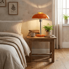 Domo Chrome Mushroom Table Lamp
