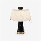 Trapezia Alabaster Desk Lamp