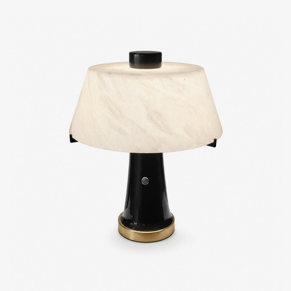 Trapezia Alabaster Desk Lamp