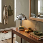 Luno Chrome Table Lamp