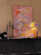 Abstract Mural Table Lamp