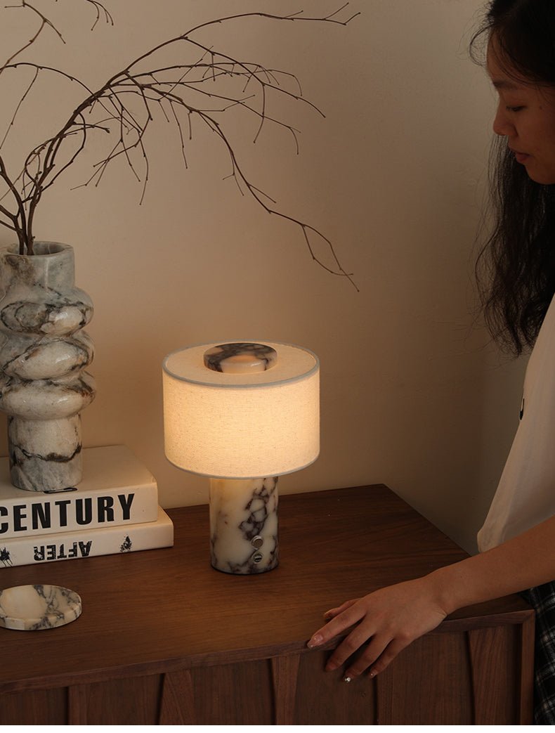 Marbella Stone Table Lamp