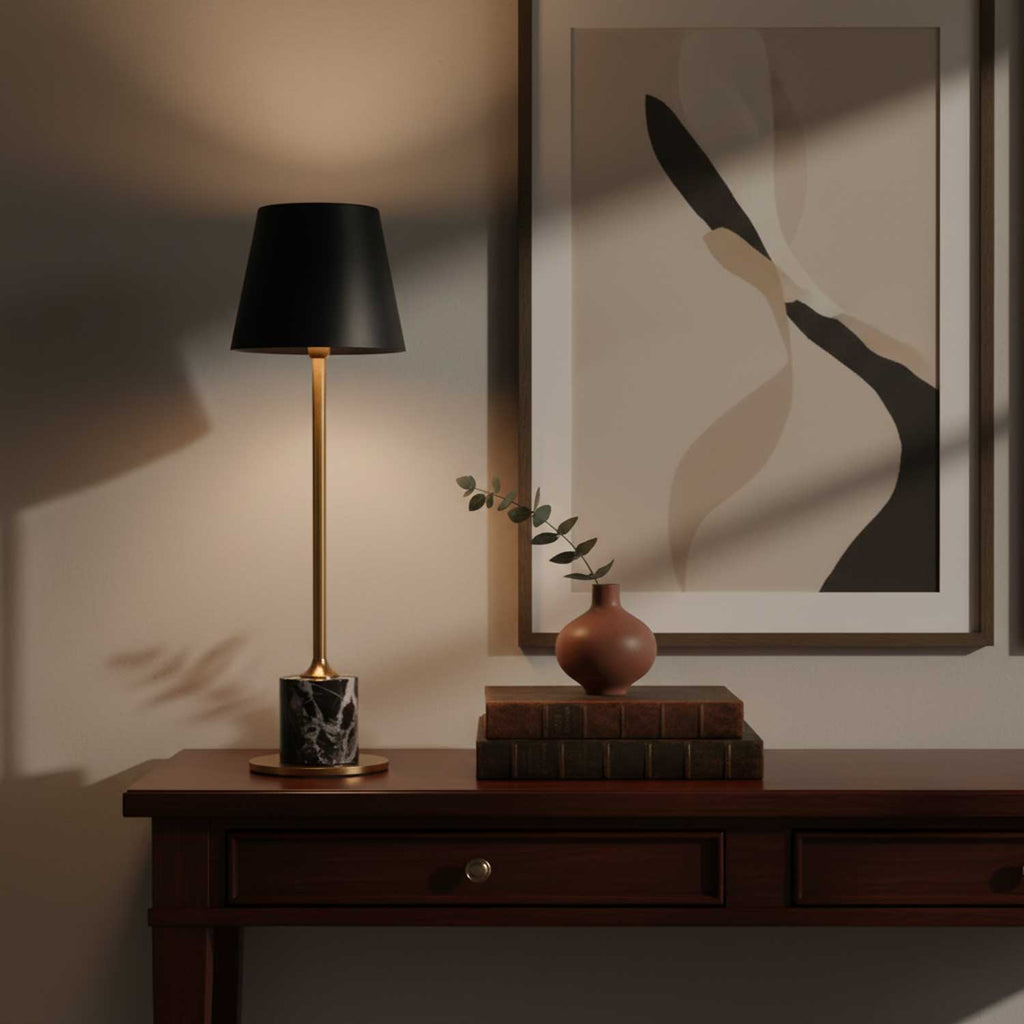Lirio Mini Marble Table Lamp