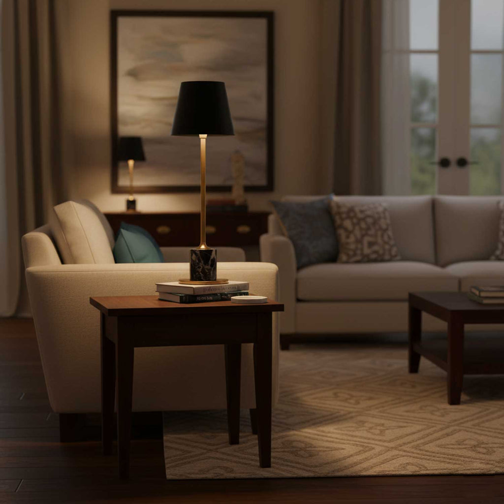 Lirio Mini Marble Table Lamp