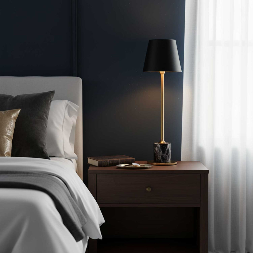 Lirio Mini Marble Table Lamp