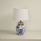 Azure Ceramic Table Lamp