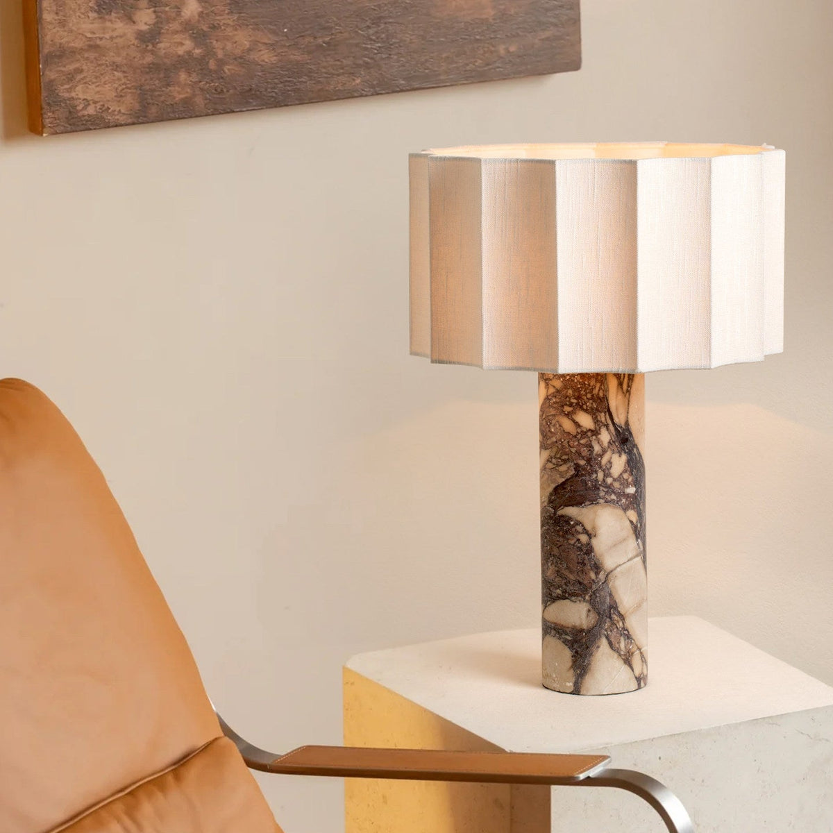Aurelio Marble Table Lamp