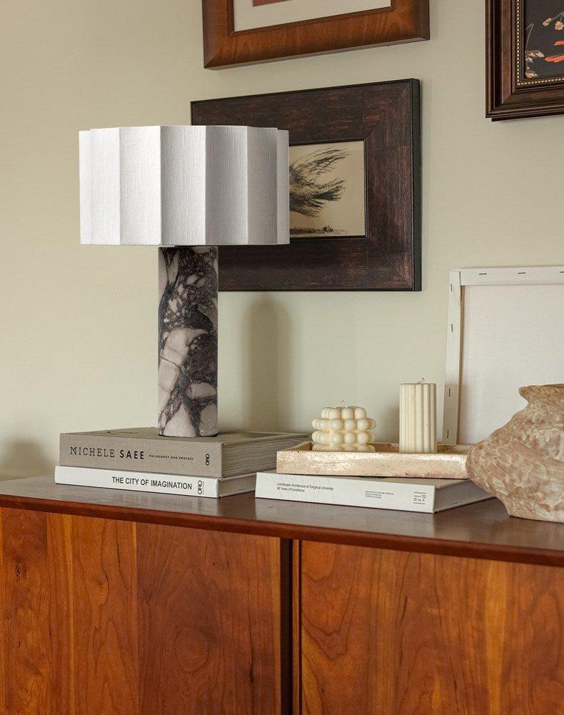 Aurelio Marble Table Lamp