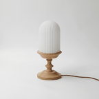 Calyra Ribbed Table Lamp