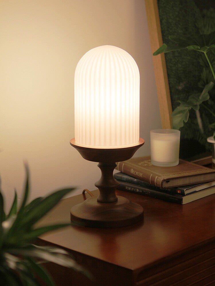 Calyra Ribbed Table Lamp