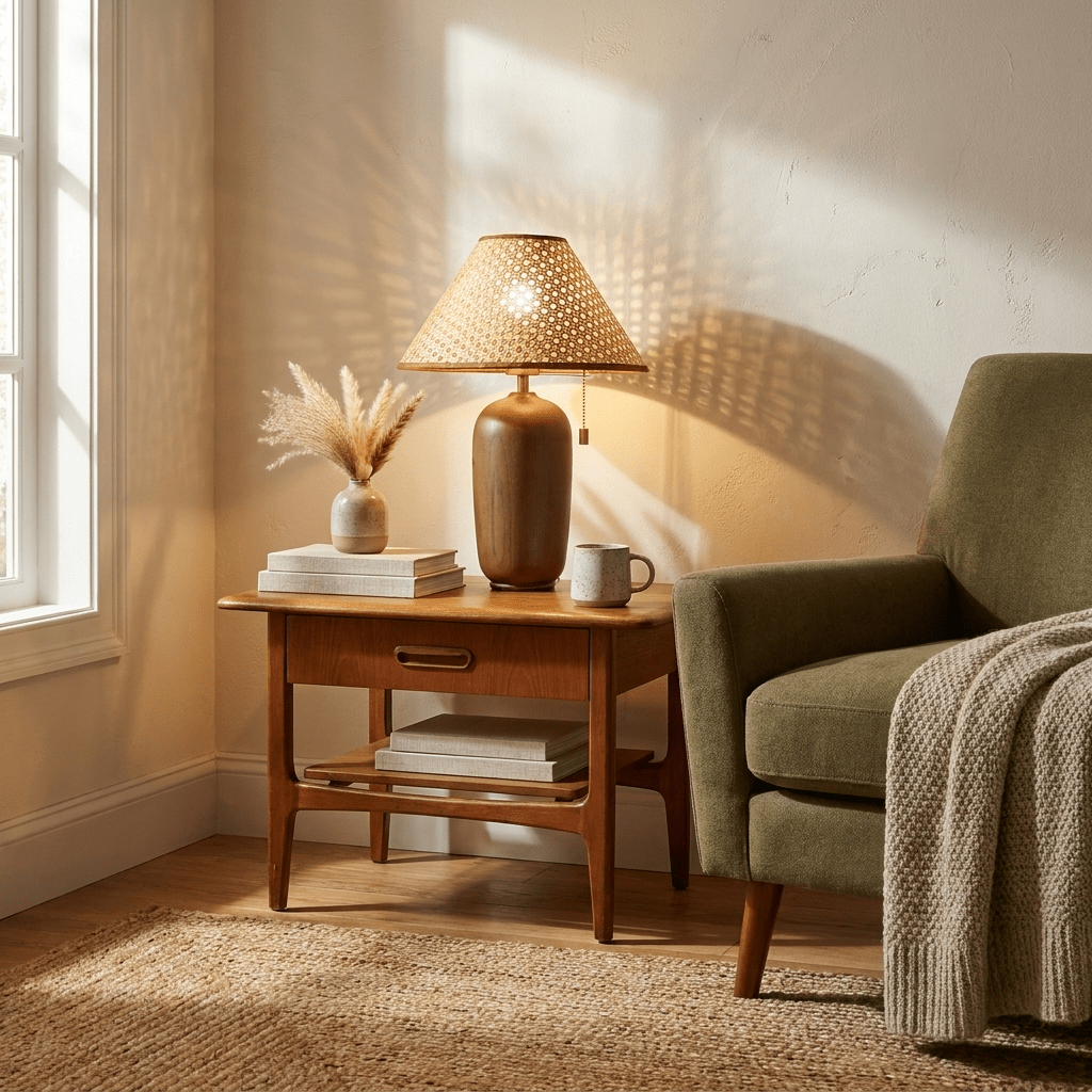 Olera Wood Table Lamp