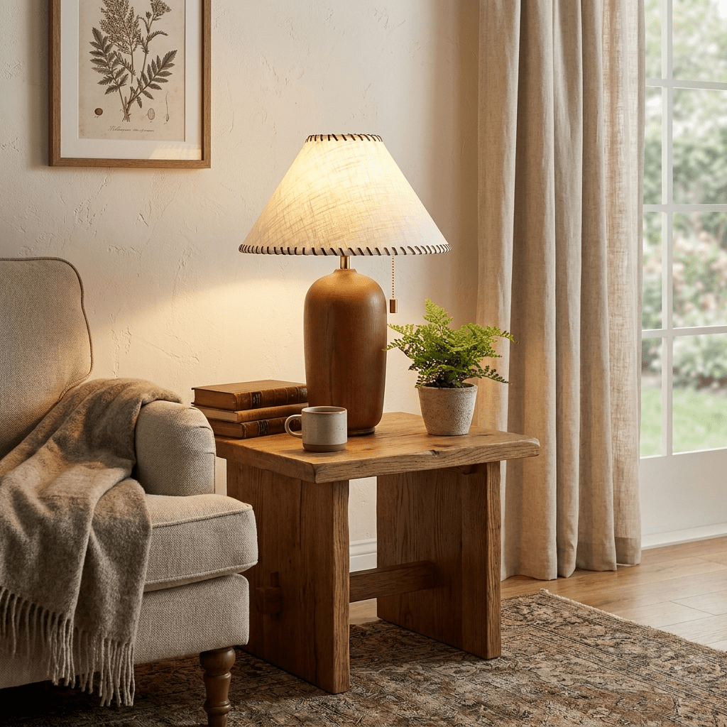 Olera Wood Table Lamp
