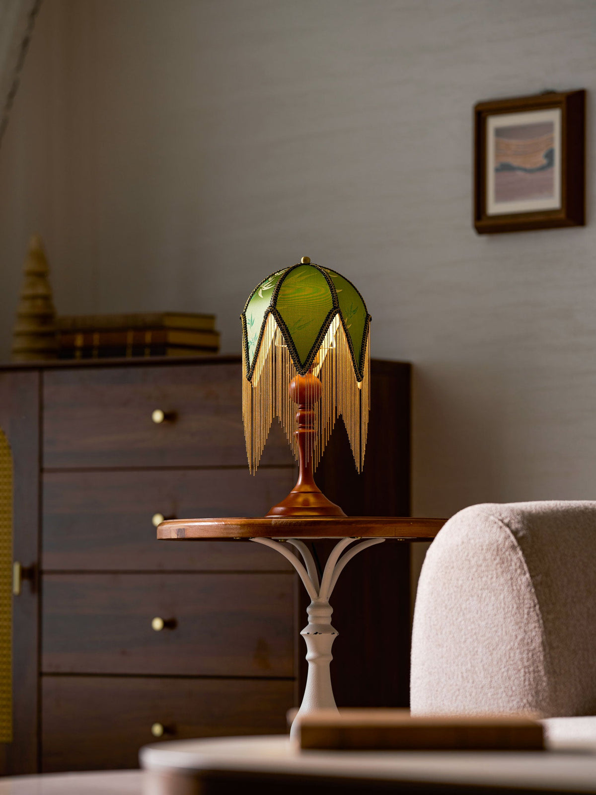 Victorian Fringe Table Lamp