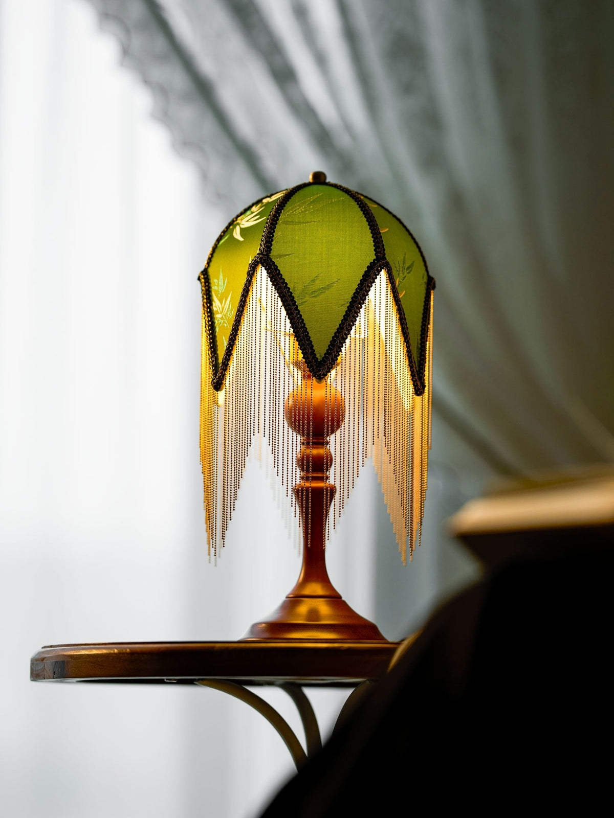 Victorian Fringe Table Lamp