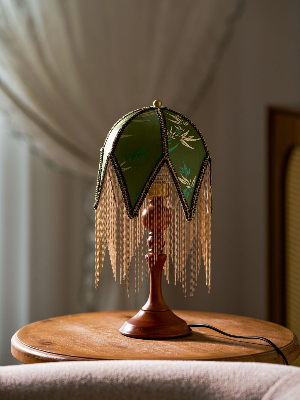 Victorian Fringe Table Lamp