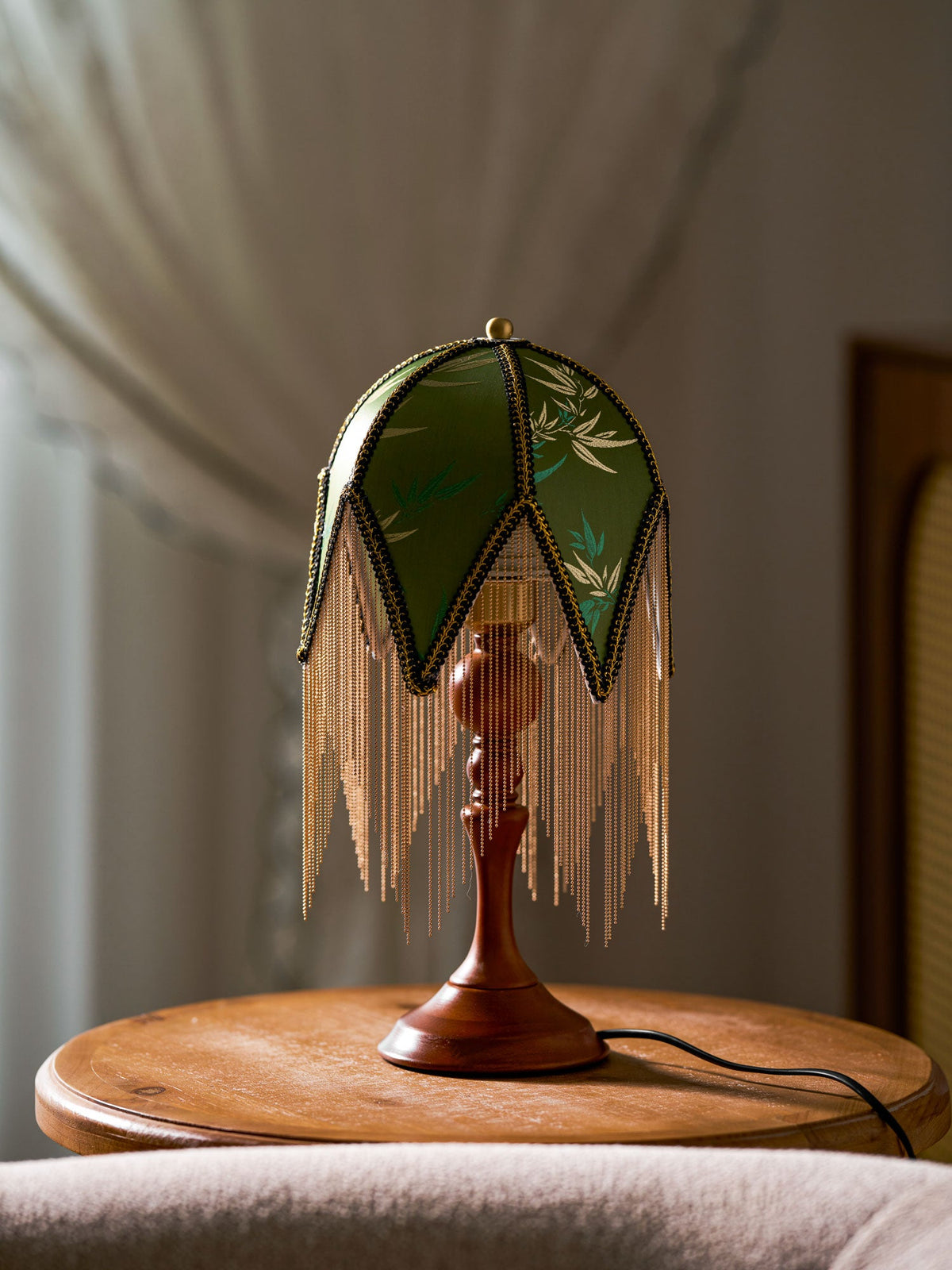 Victorian Fringe Table Lamp