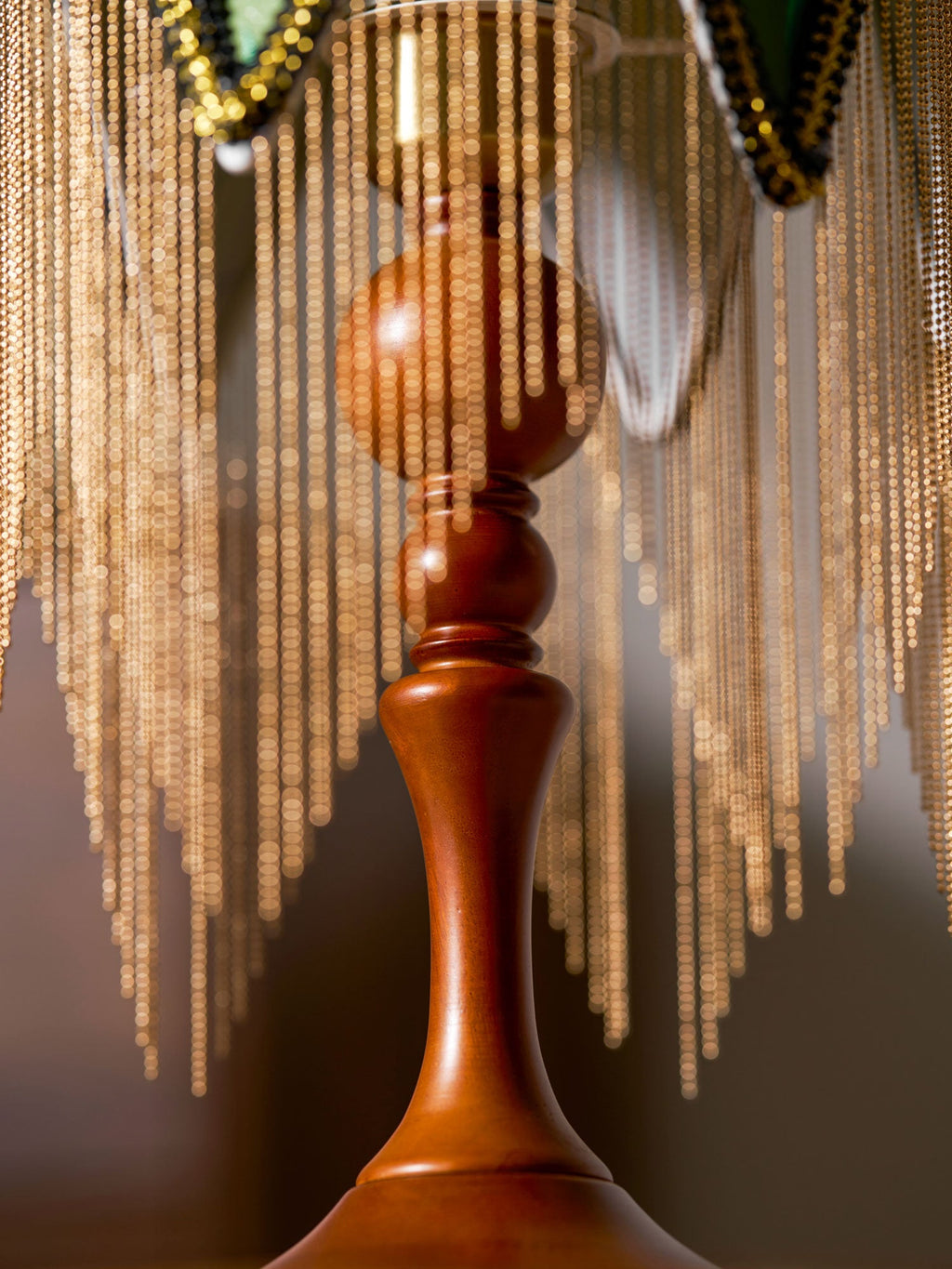Victorian Fringe Table Lamp