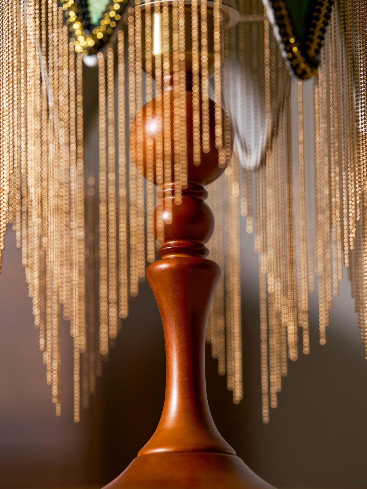 Victorian Fringe Table Lamp