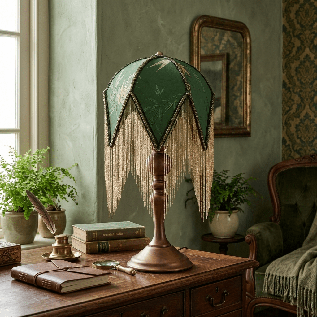 Victorian Fringe Table Lamp