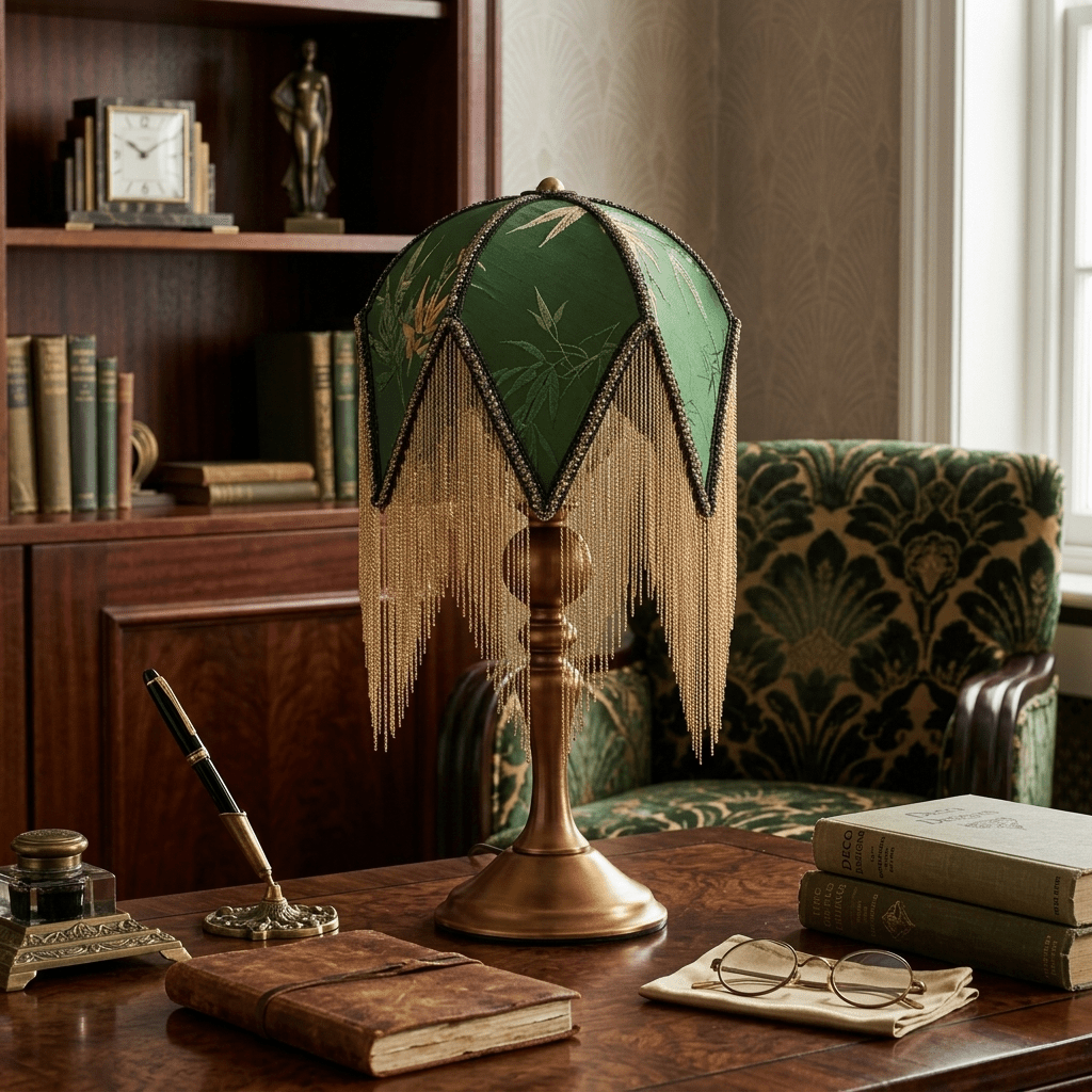 Victorian Fringe Table Lamp