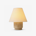 Caldera Travertine Table Lamp