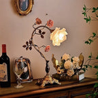 Campanella Vintage Rose Table Lamp