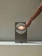 Axis Rotating Disc Table Lamp