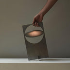 Axis Rotating Disc Table Lamp