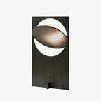 Axis Rotating Disc Table Lamp
