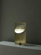 Axis Rotating Disc Table Lamp