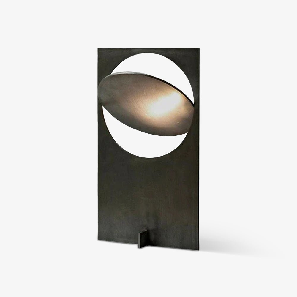Axis Rotating Disc Table Lamp