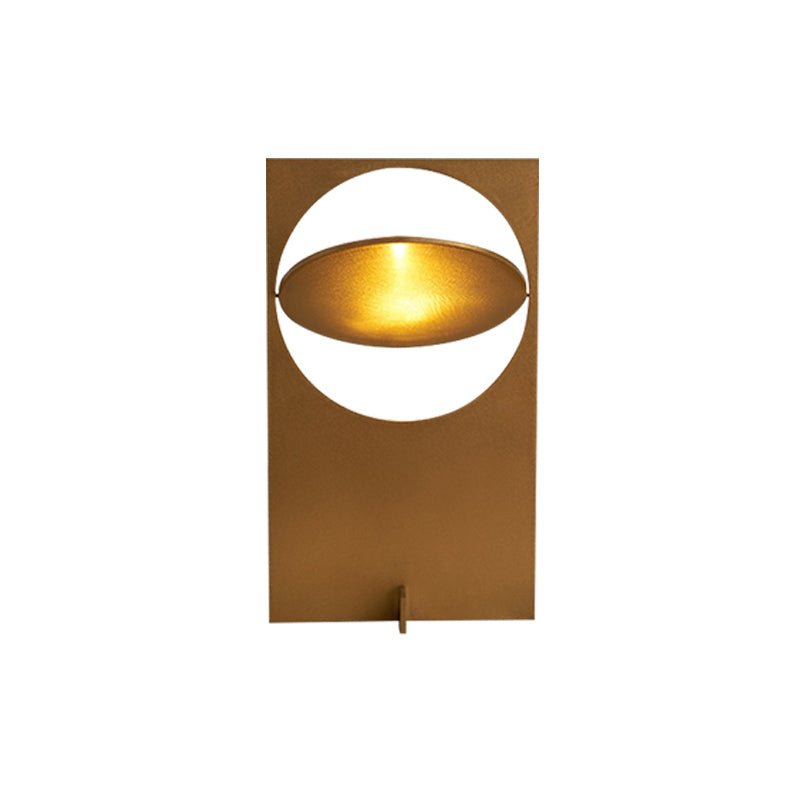 Axis Rotating Disc Table Lamp