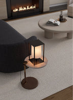 Industrial Cage Frame Table Lamp