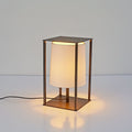 Industrial Cage Frame Table Lamp